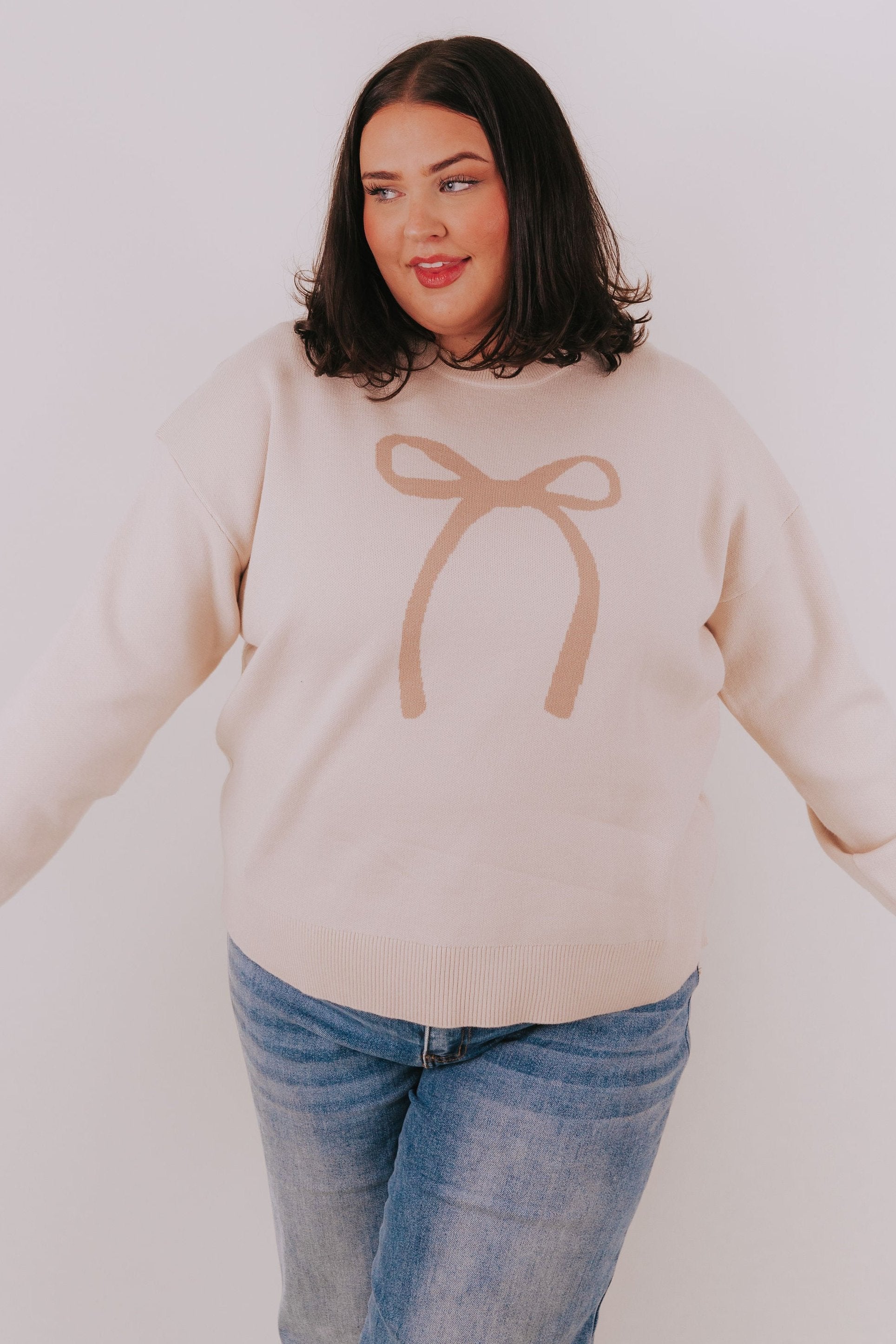 PLUS SIZE - All The Pretty Girls Sweater