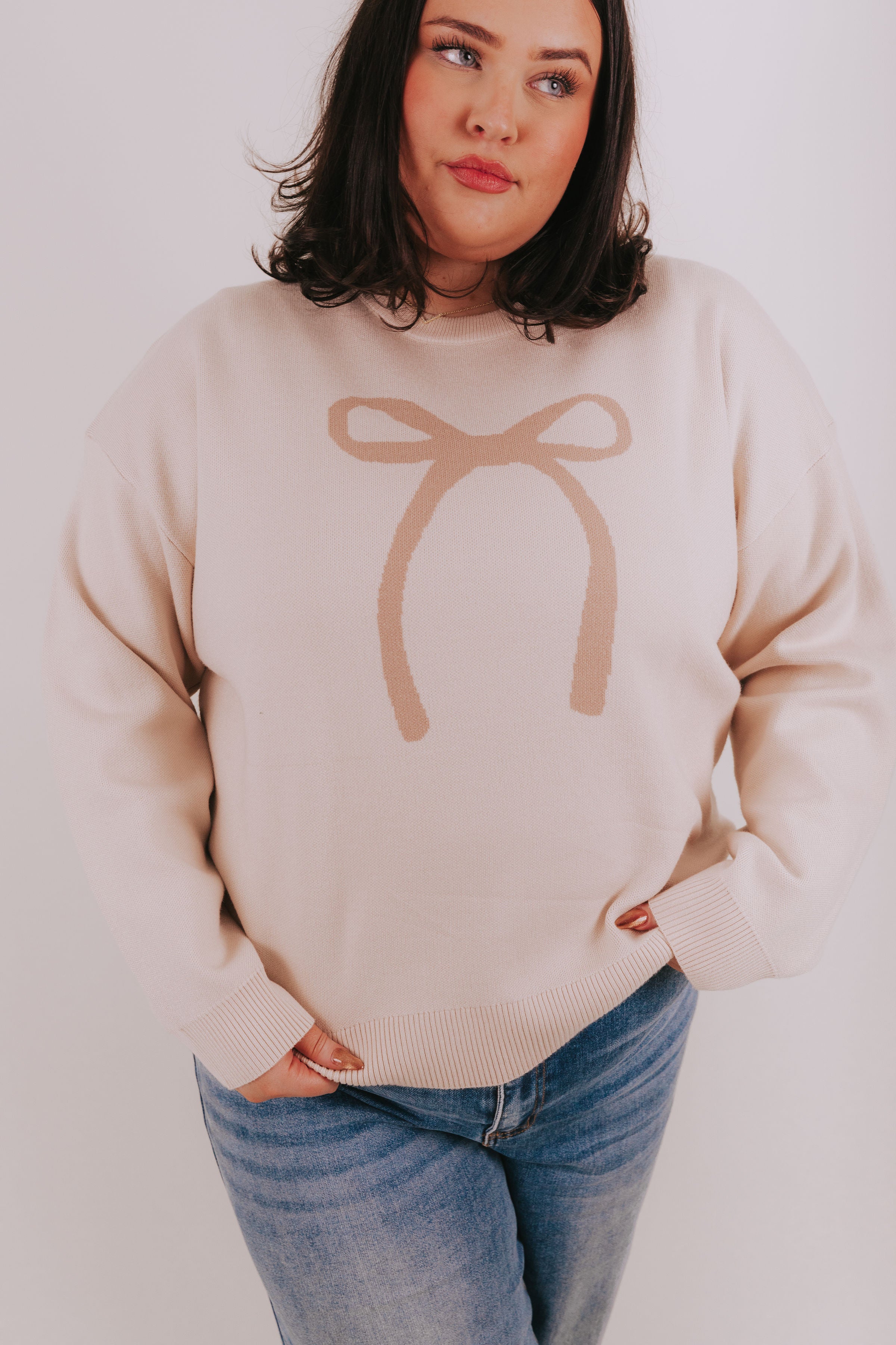 PLUS SIZE - All The Pretty Girls Sweater