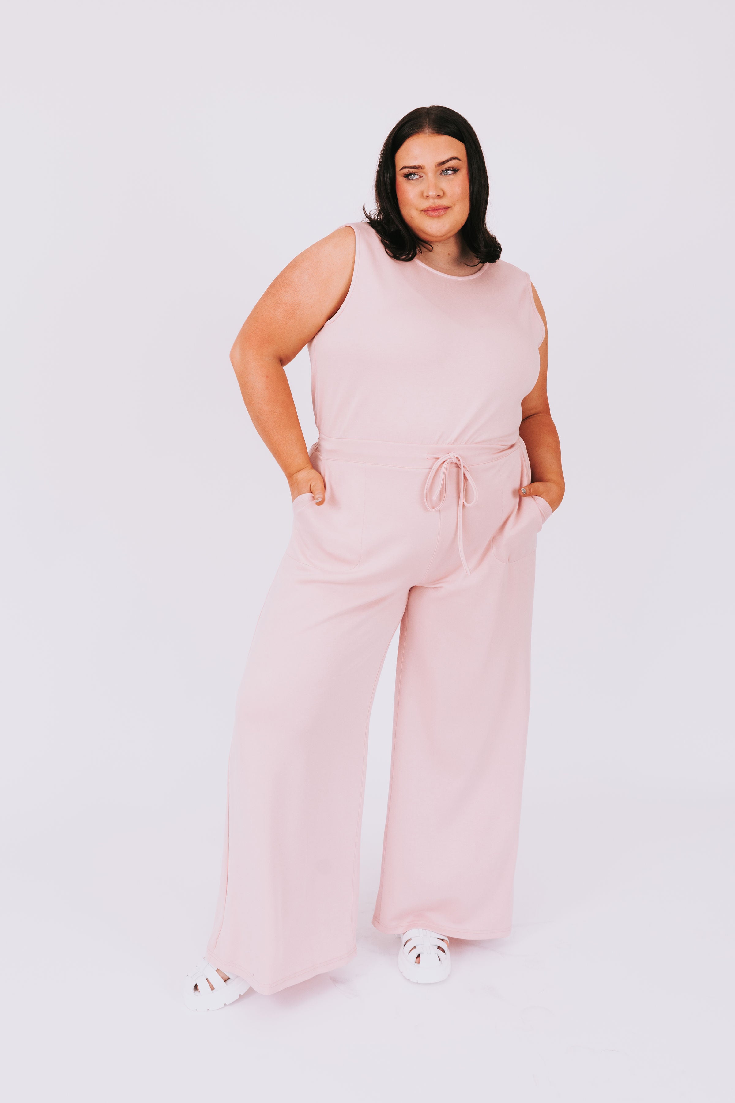 PLUS SIZE - On a Whim Jumpsuit