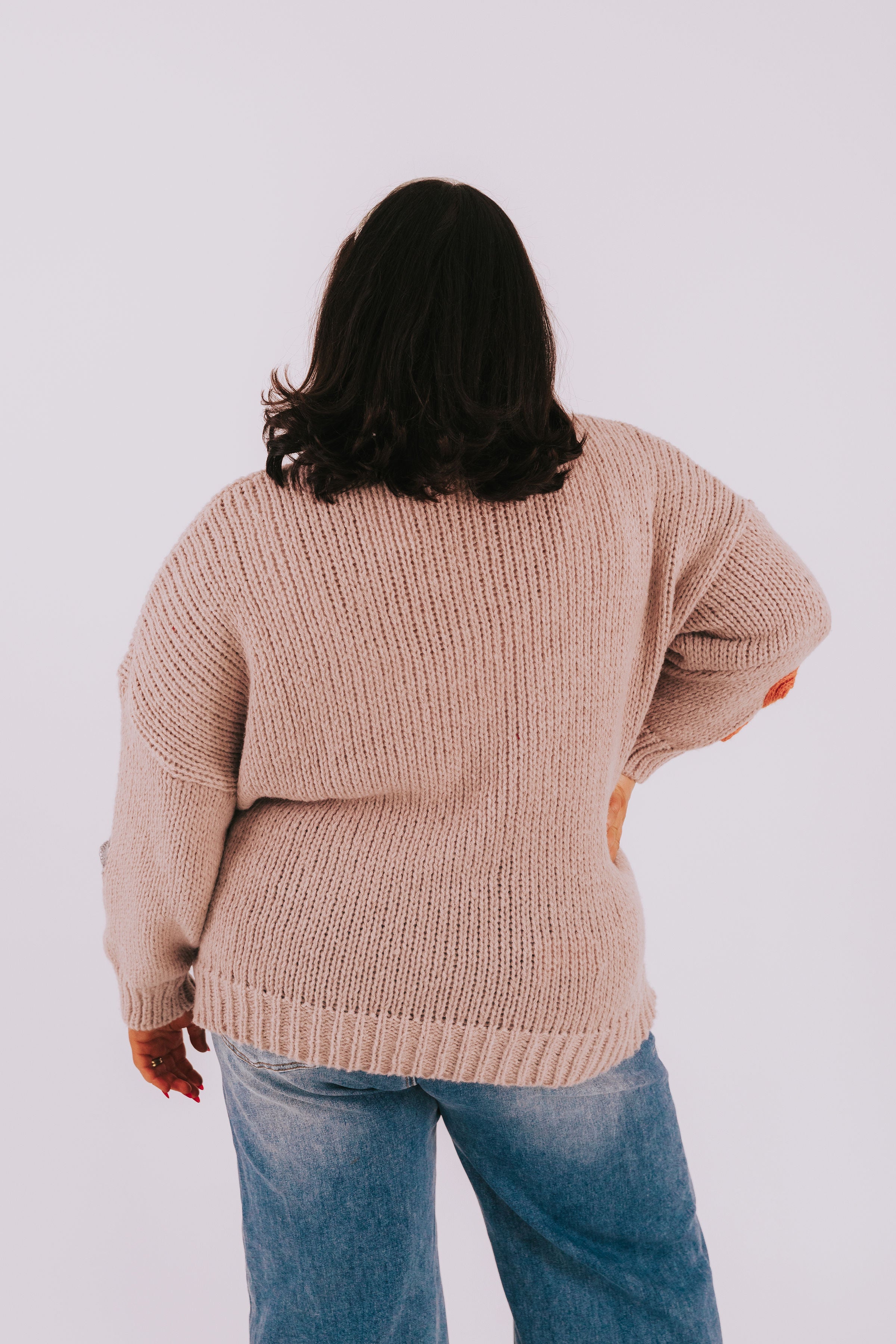 PLUS SIZE - Flower Shop Sweater