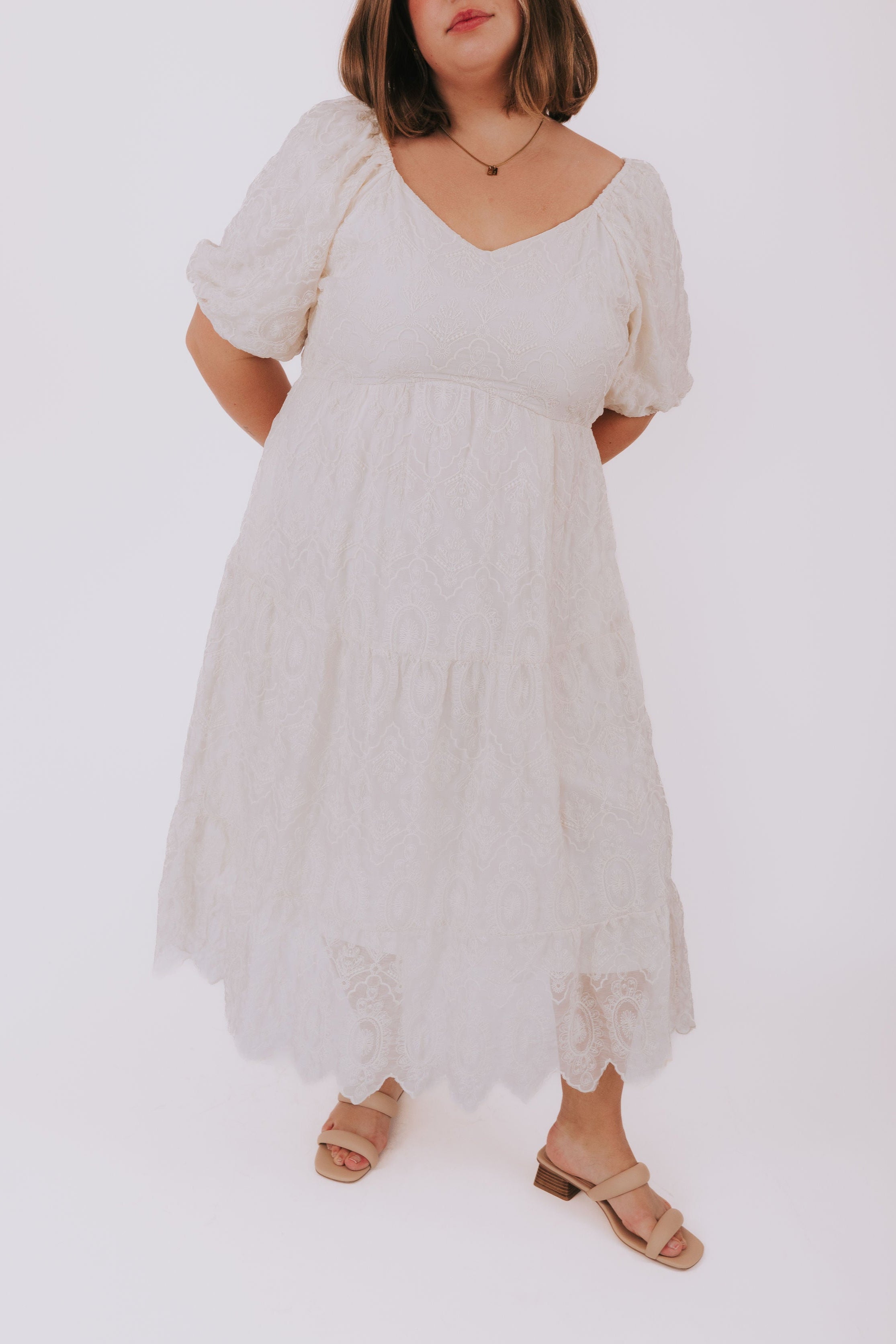 PLUS SIZE - Talking To The Moon Dress