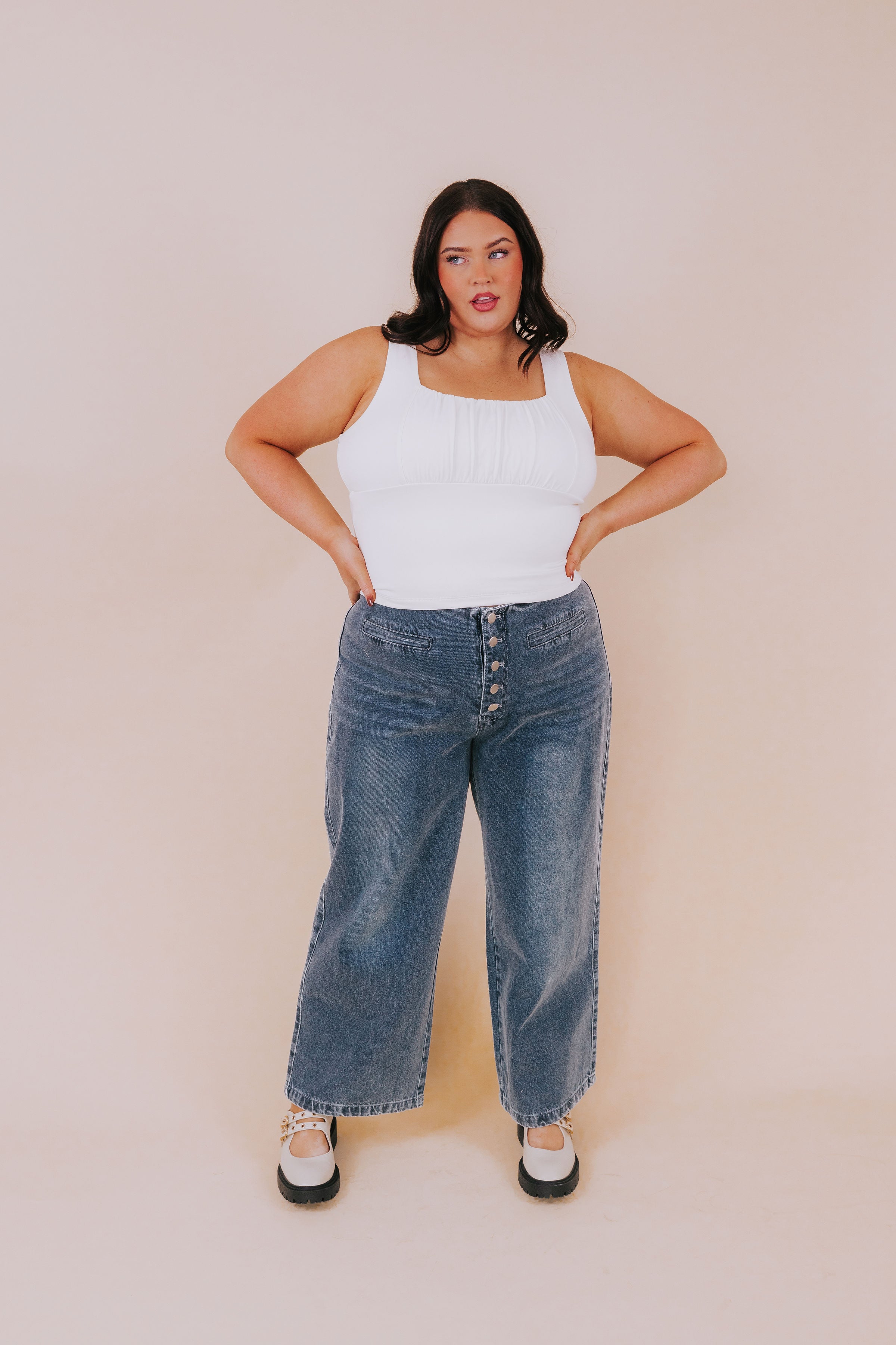 PLUS SIZE - Throw 'Em On Pants