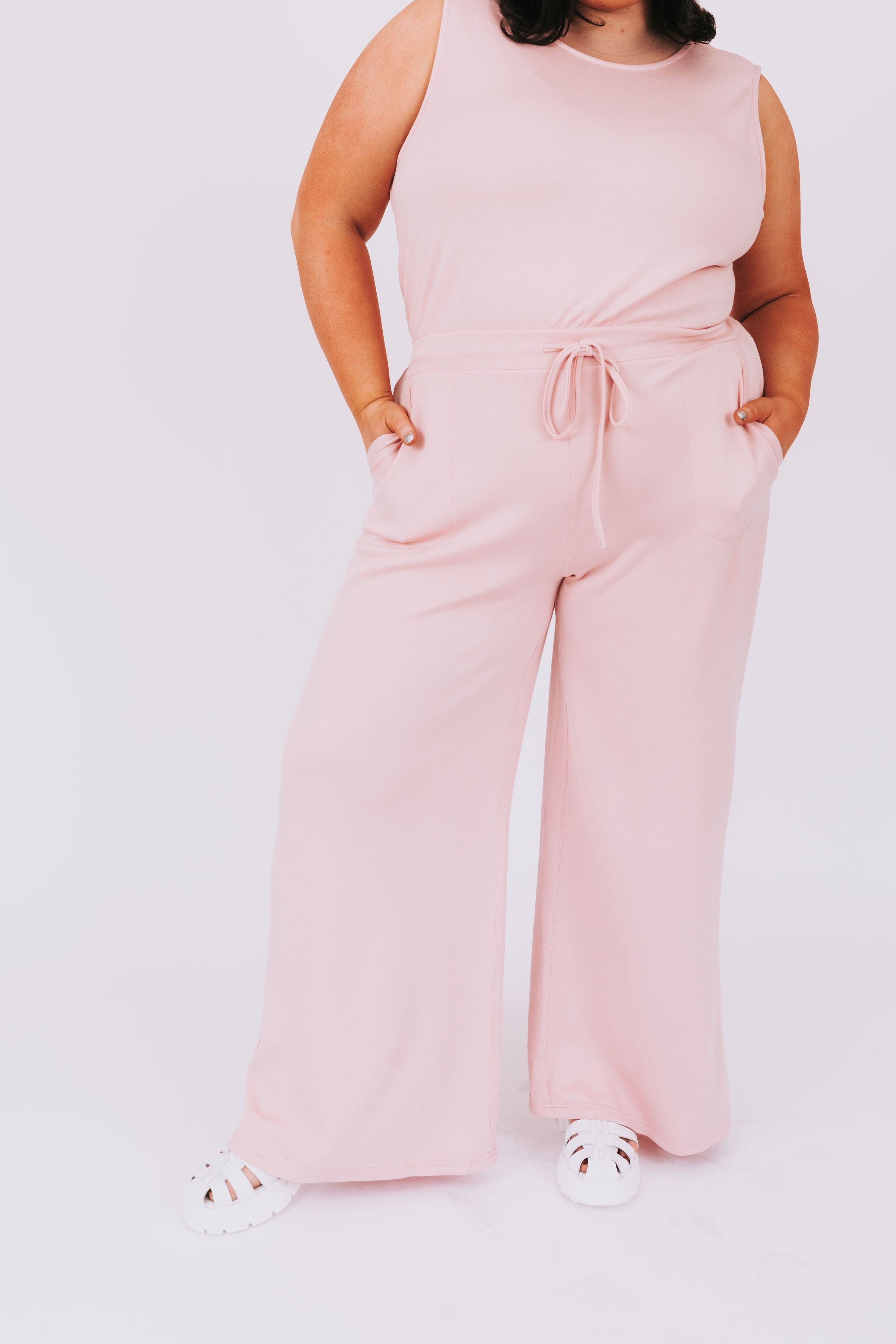 PLUS SIZE - On a Whim Jumpsuit