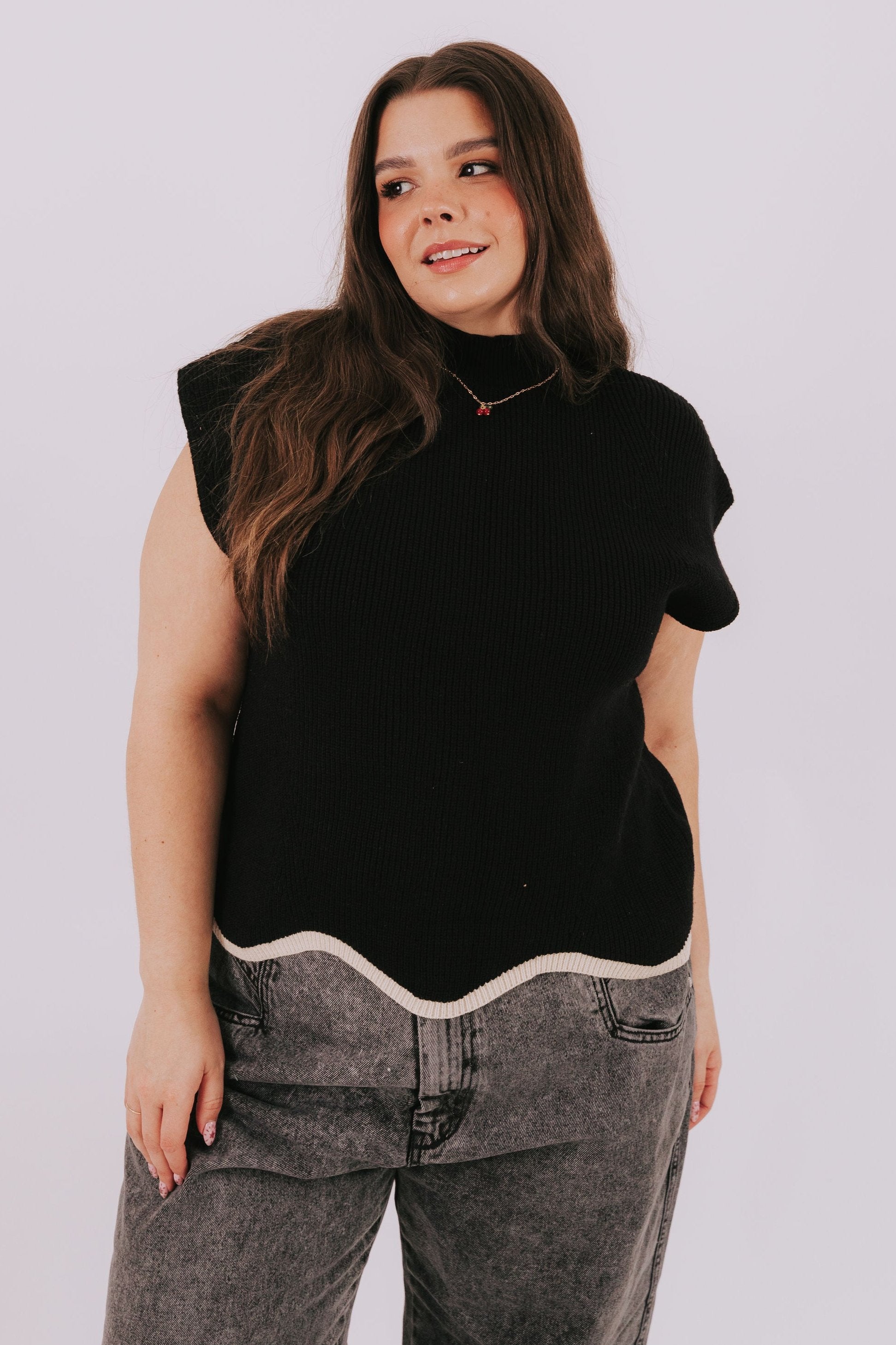 PLUS SIZE - Vested Interest Top