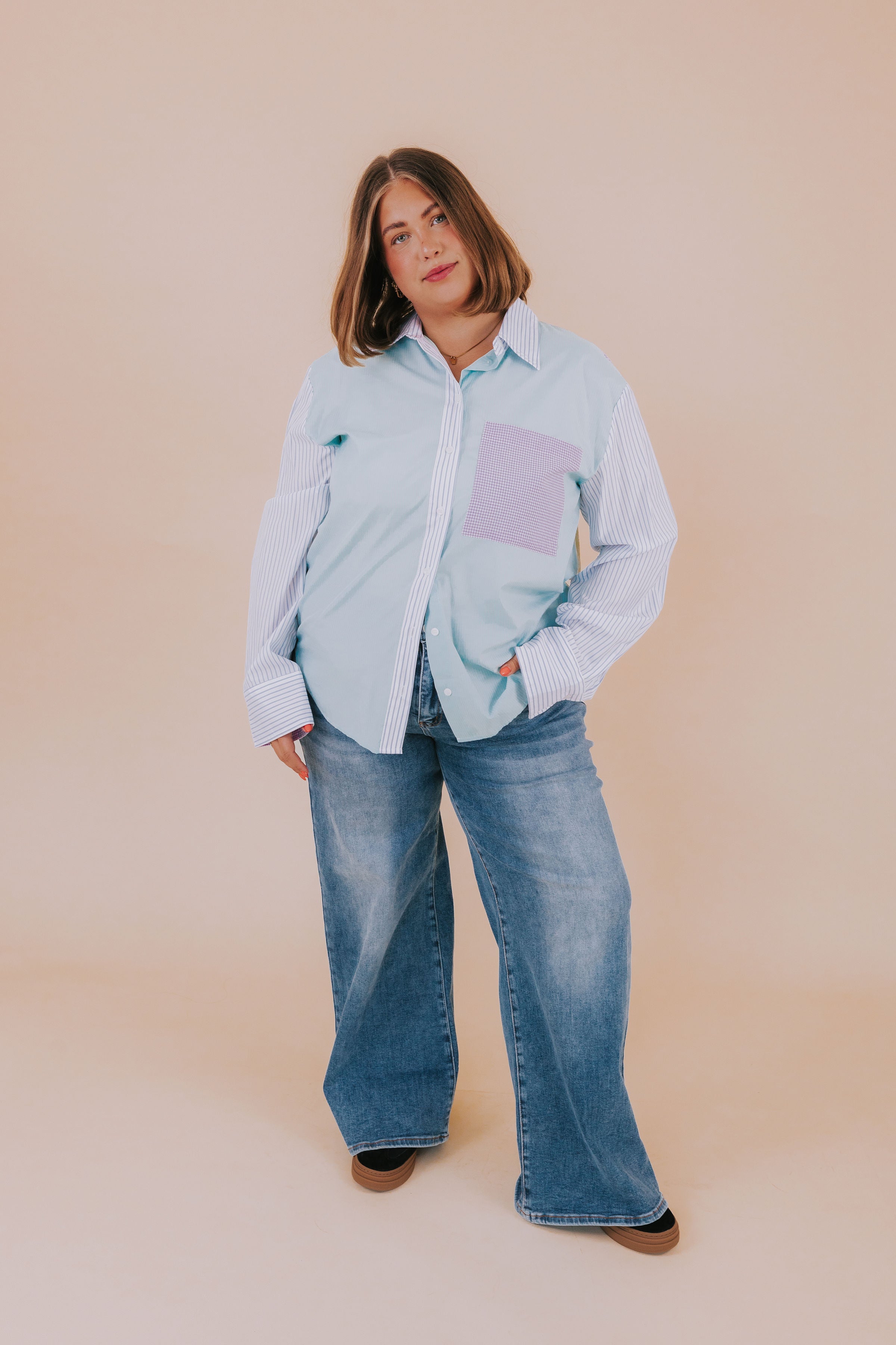 PLUS SIZE - Full Circle Top