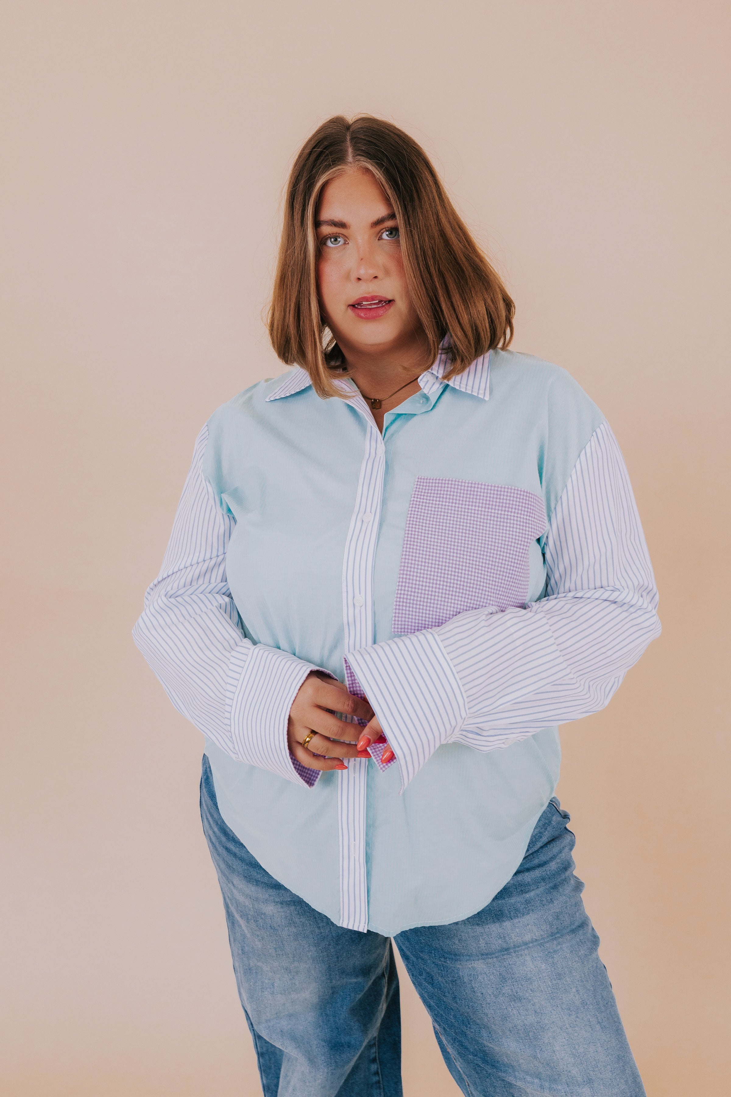 PLUS SIZE - Full Circle Top