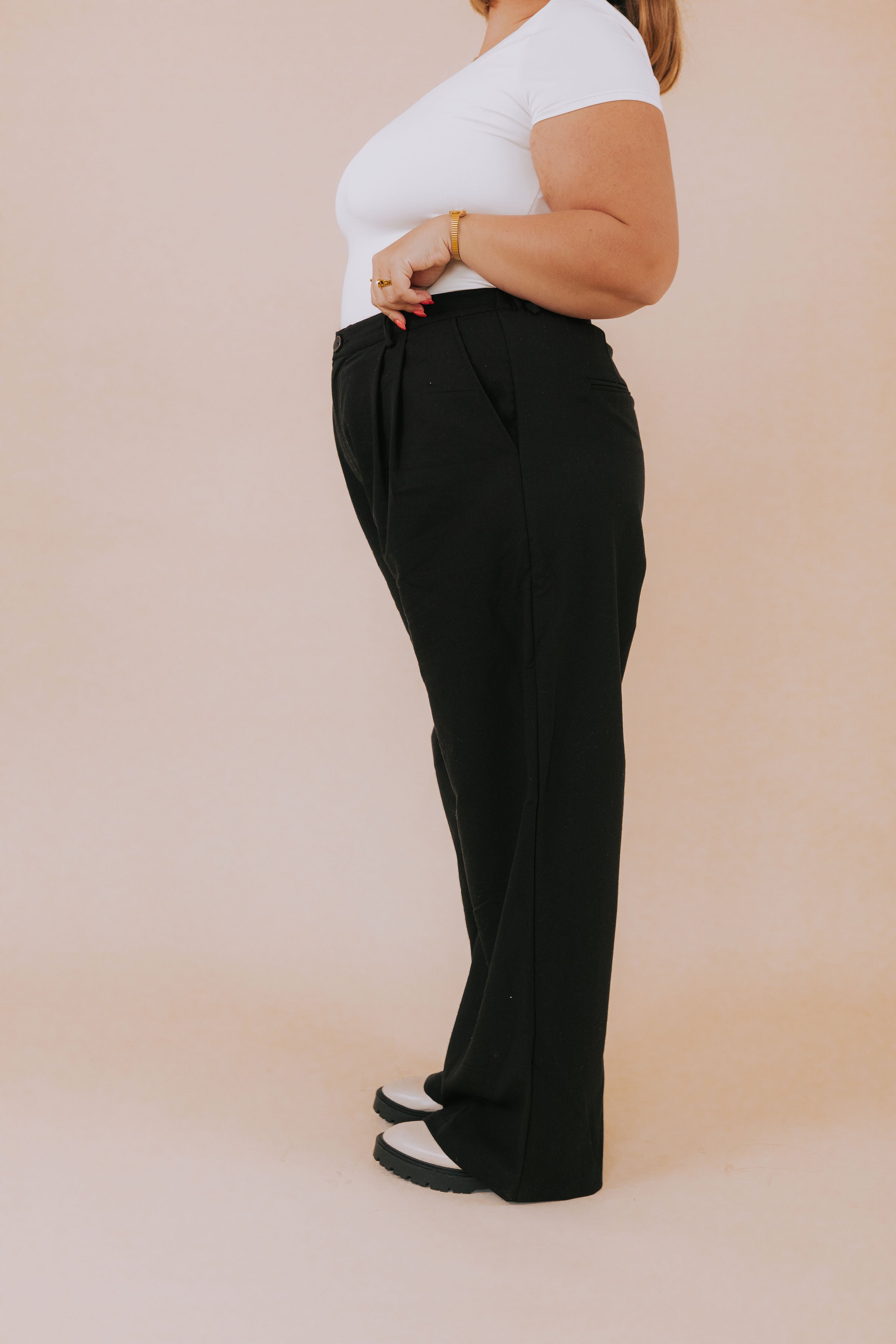 PLUS SIZE - Wait For It Trousers