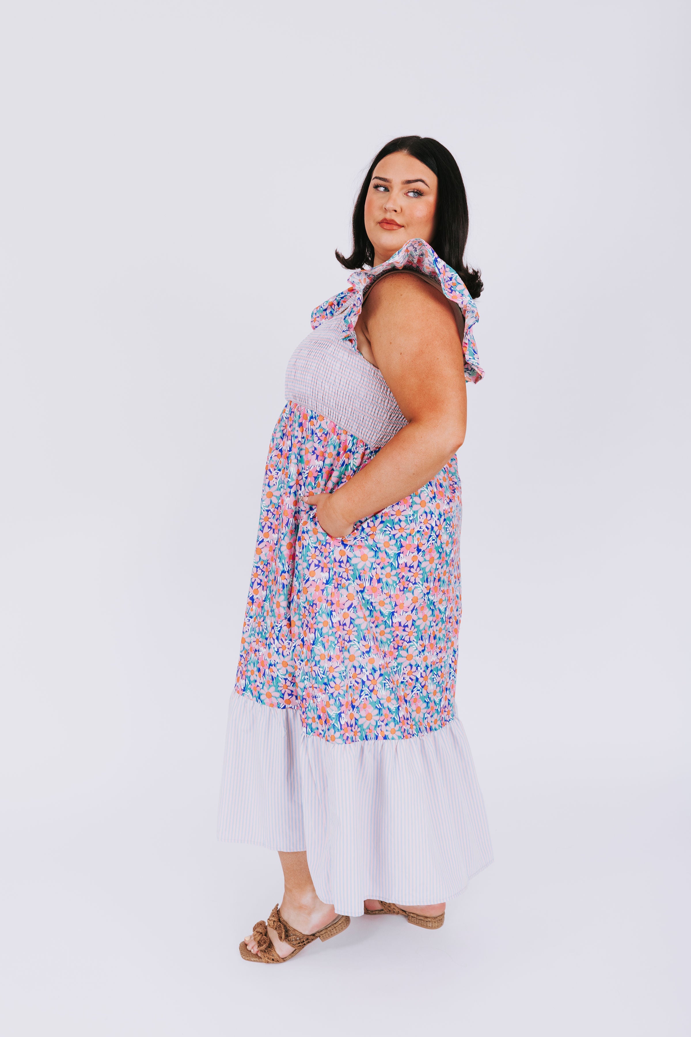 PLUS SIZE - Enchanted By You Dress