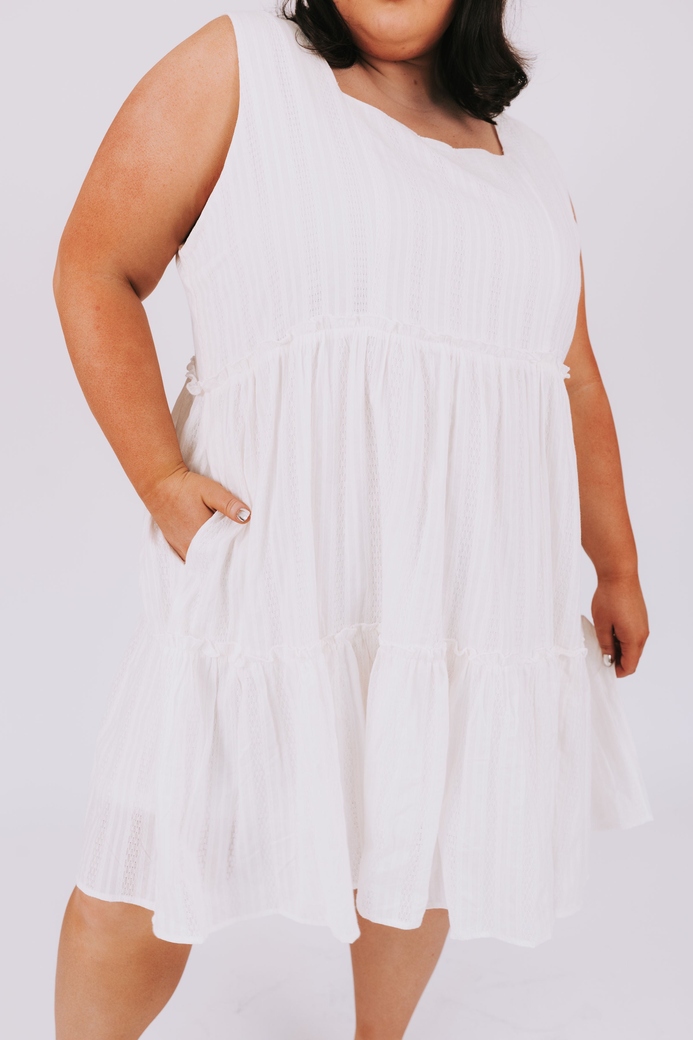 PLUS SIZE - Reflect On This Dress