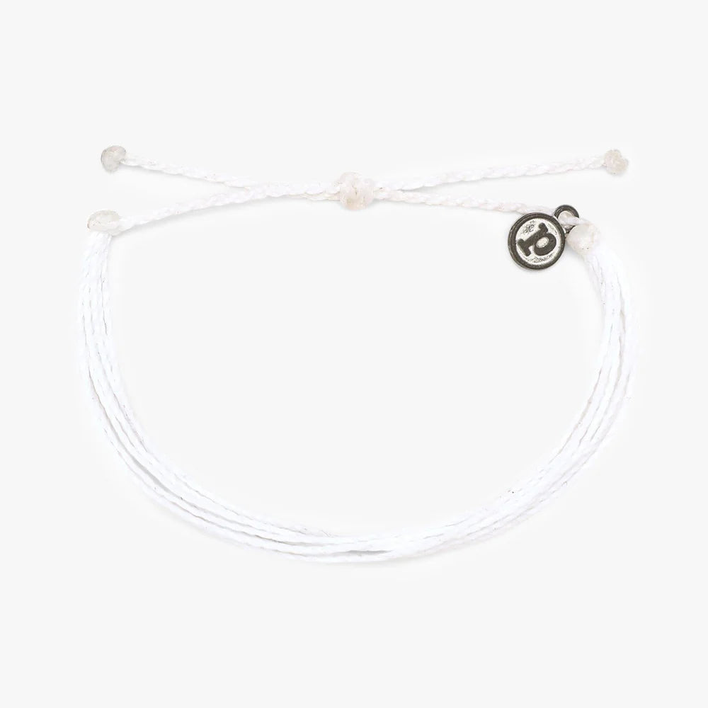 PURA VIDA - Solid Original white Bracelet