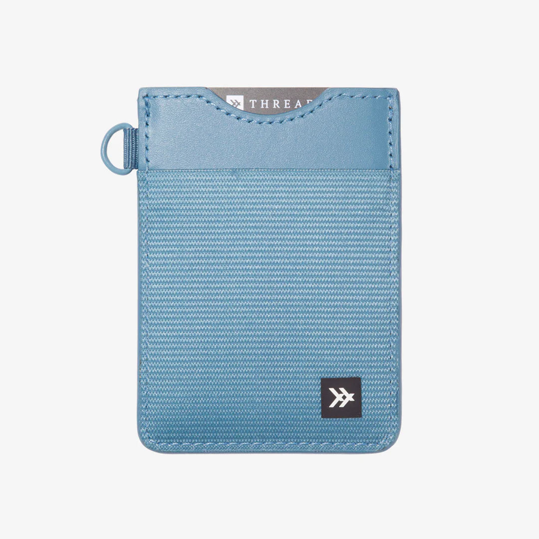 THREAD - Surf Blue Vertical Wallet