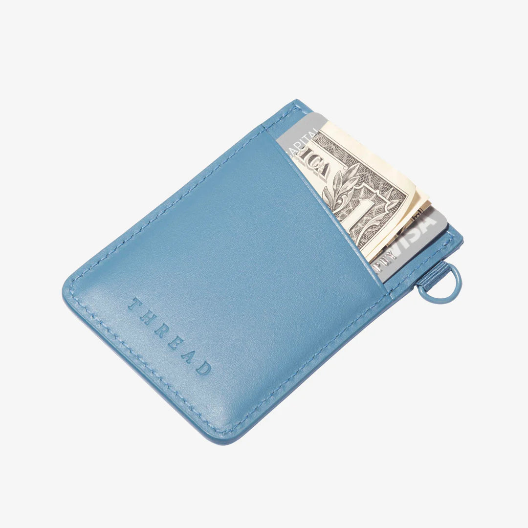 THREAD - Surf Blue Vertical Wallet