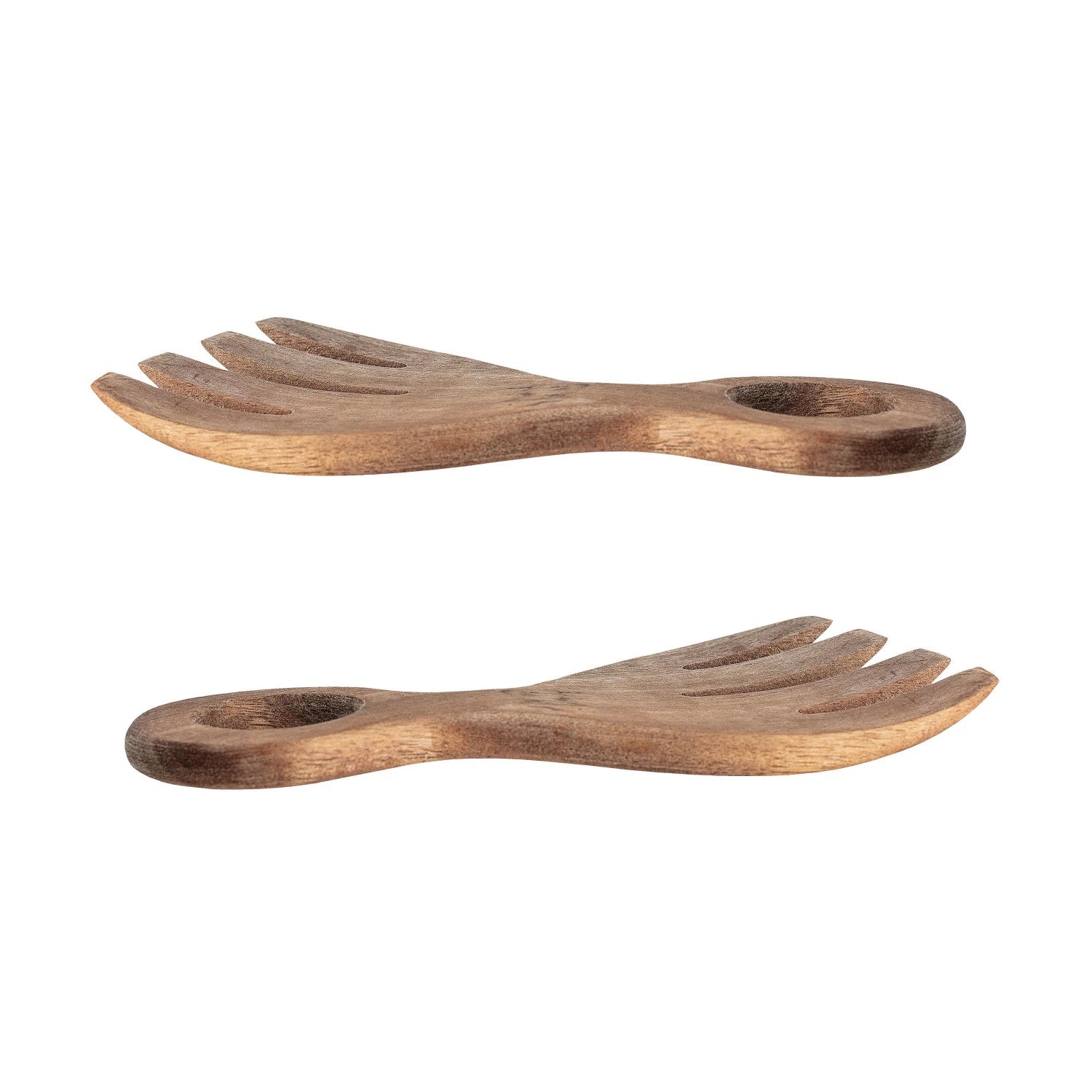 Acacia Wood Salad Servers, Set of 2