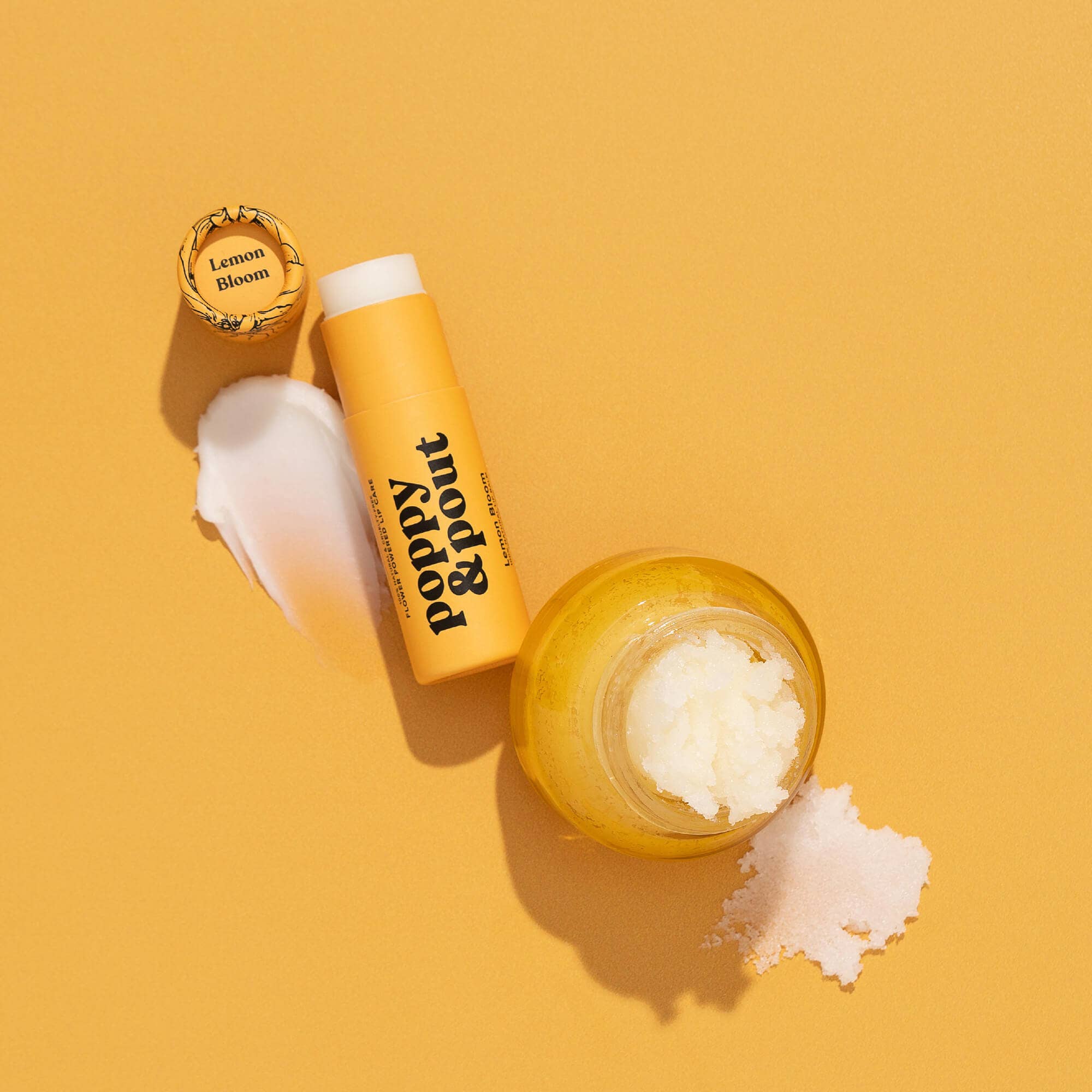 POPPY & POUT - Lip Care Duo - Lemon Bloom