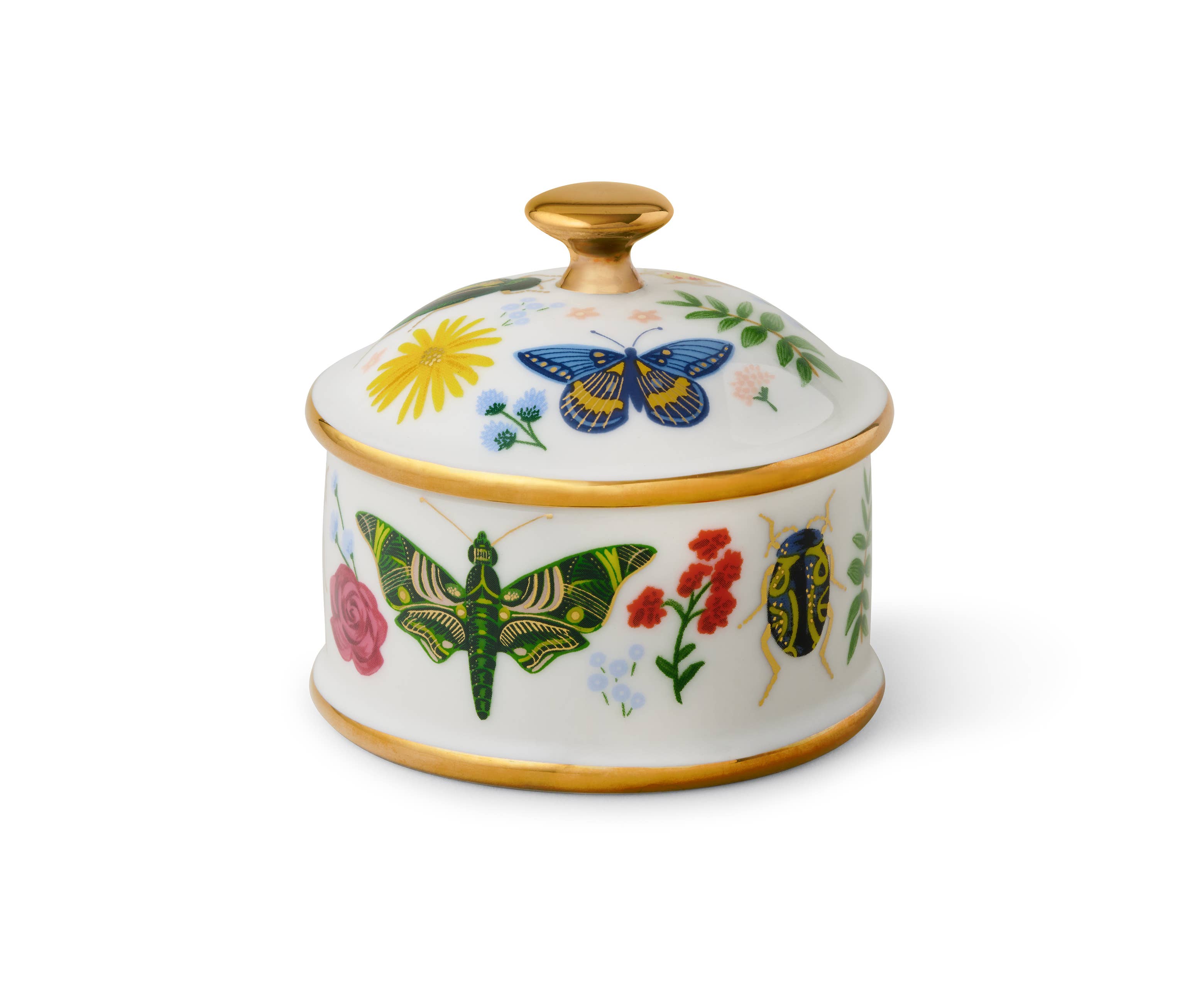 RIFLE PAPER CO - Curio Round Porcelain Box