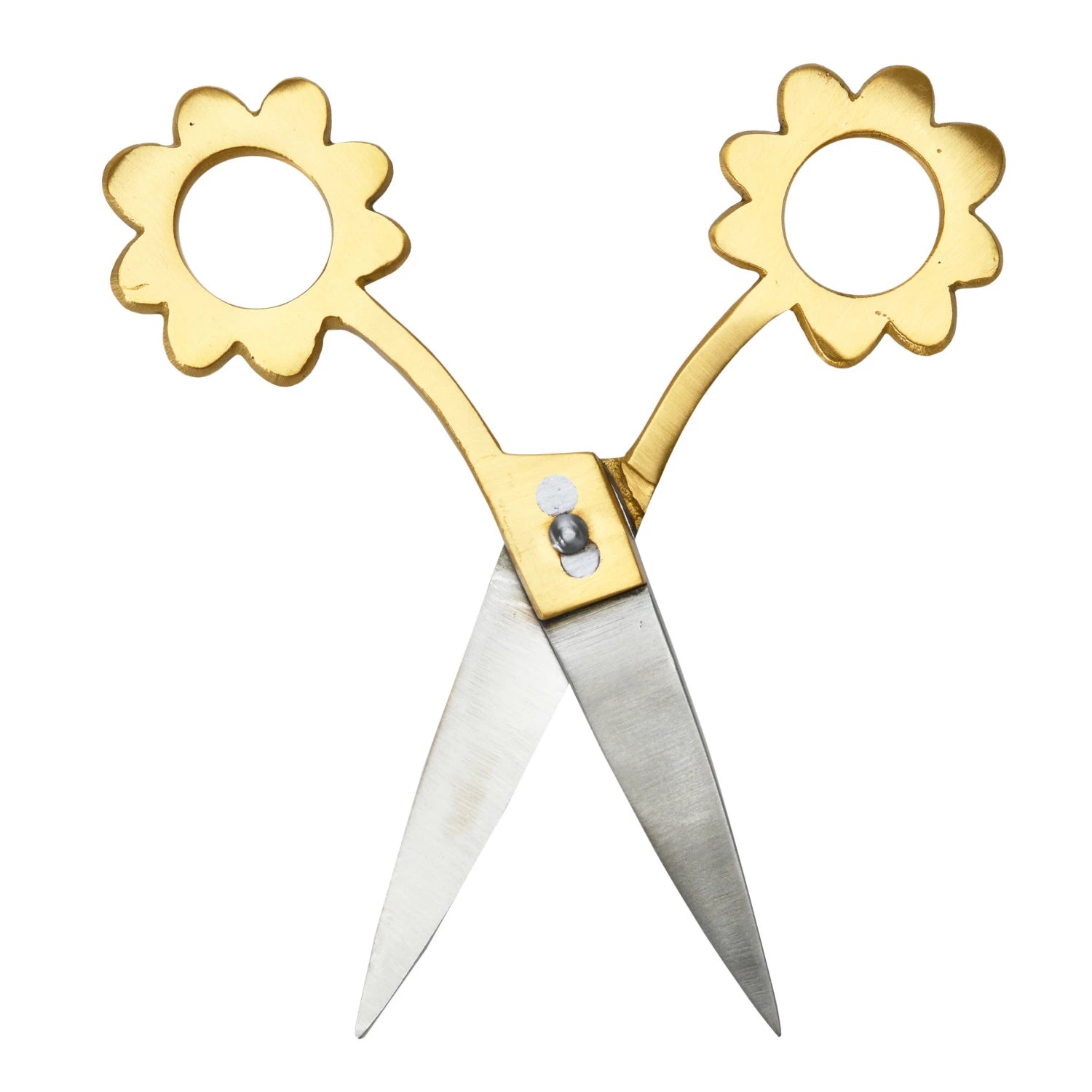 Flower Shaped Handle Scissors