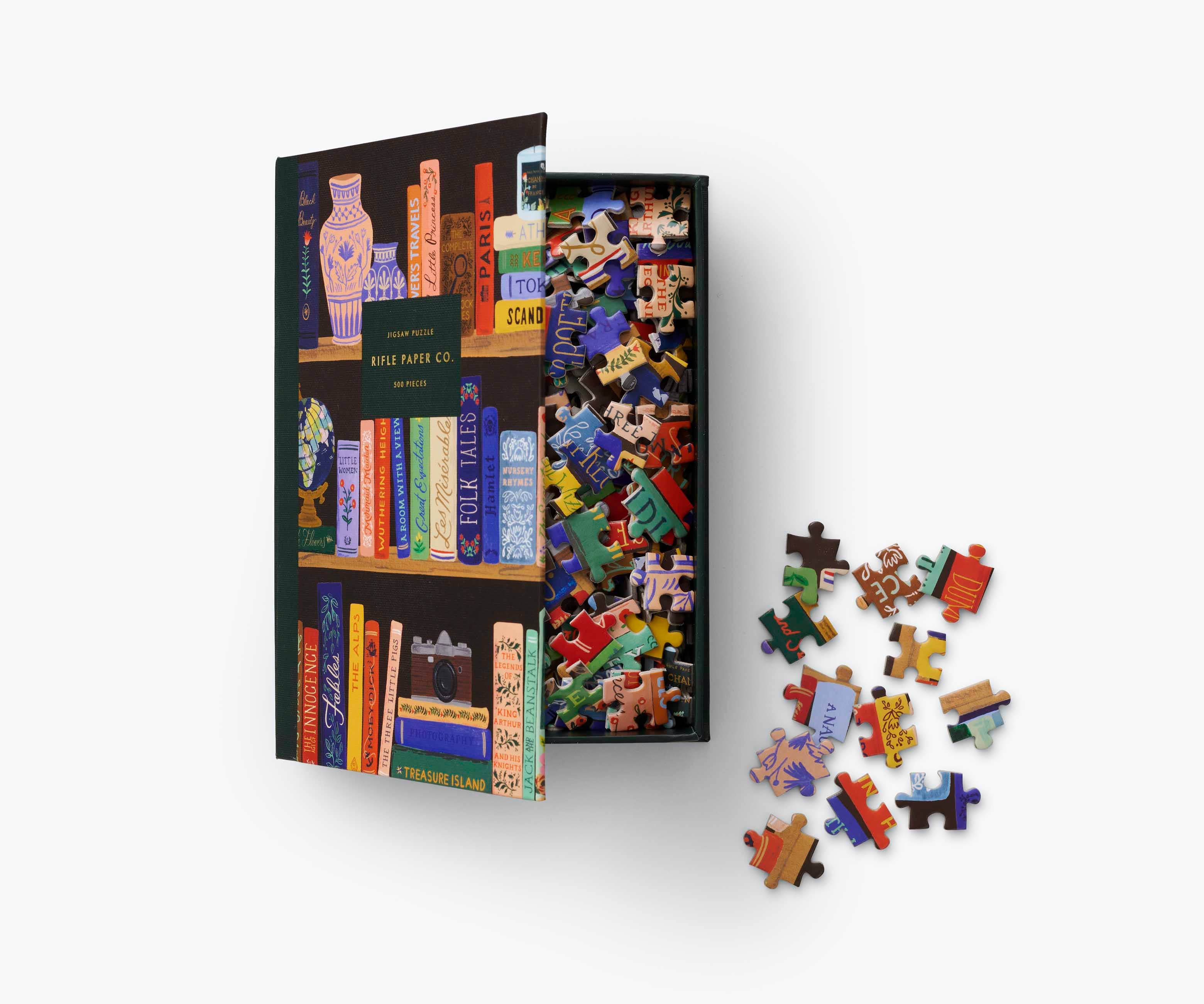 RIFLE PAPER CO - Bookshelf Puzzle