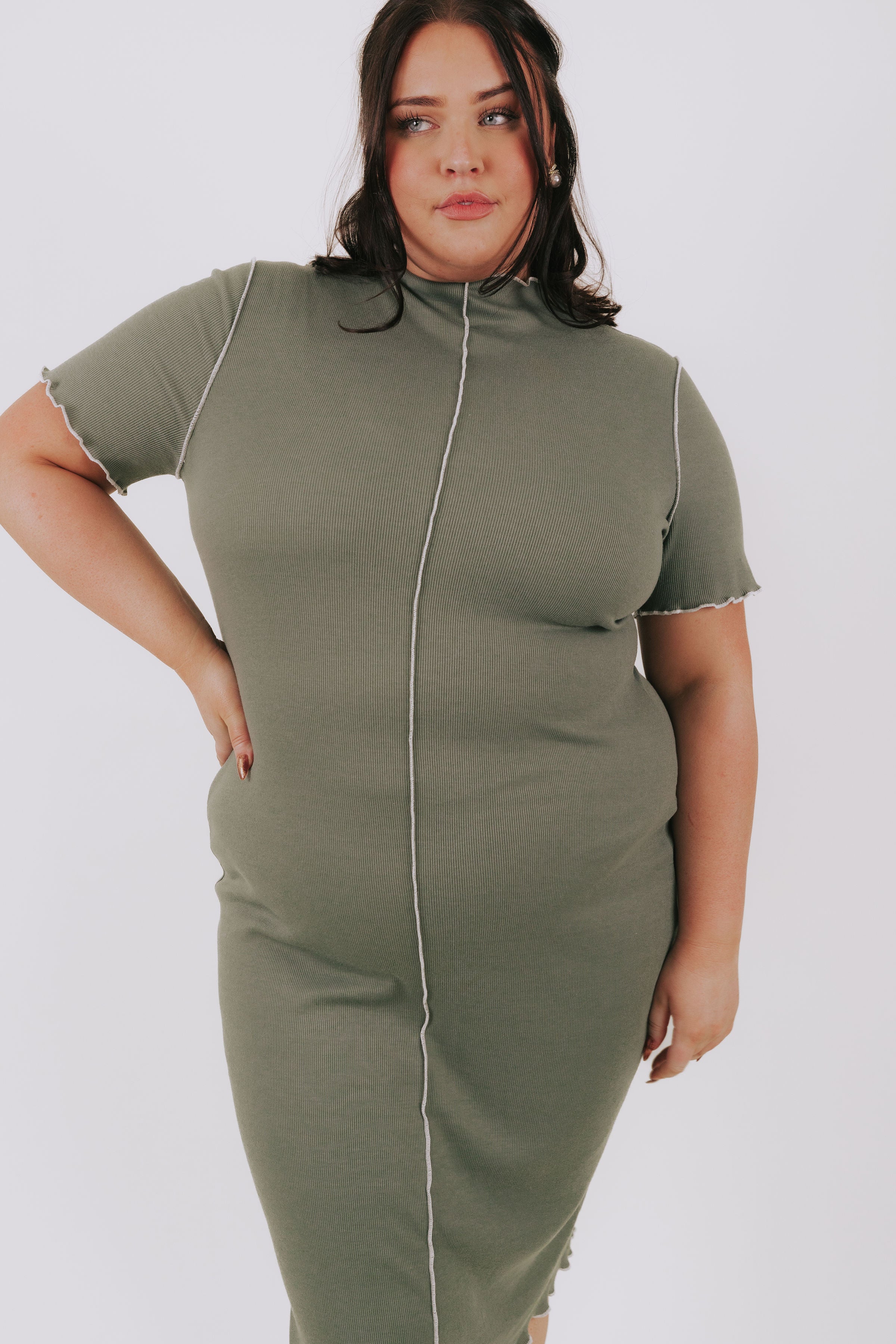 PLUS SIZE - Call My Name Dress