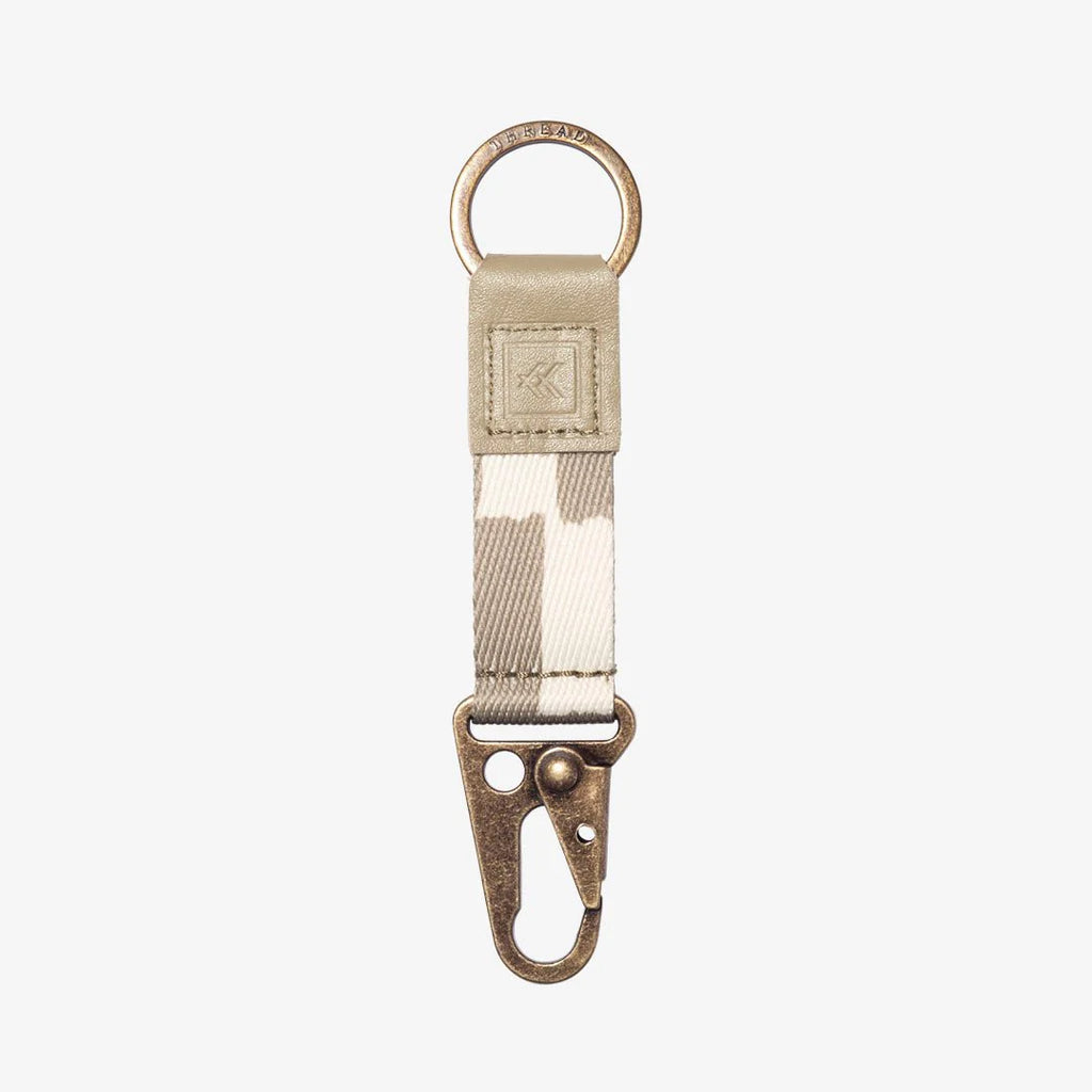 Thread Keychain Clip - Luna