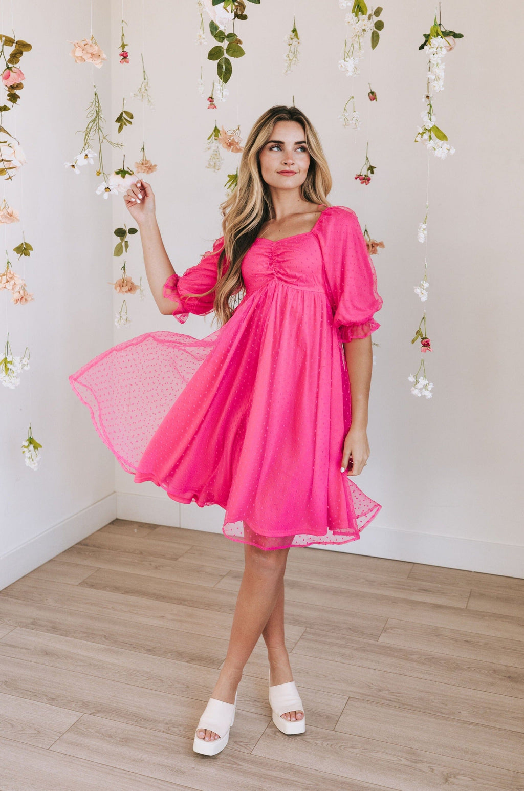 H&M Mama - Pink Mama Jersey Dress - Size: XS - H&M